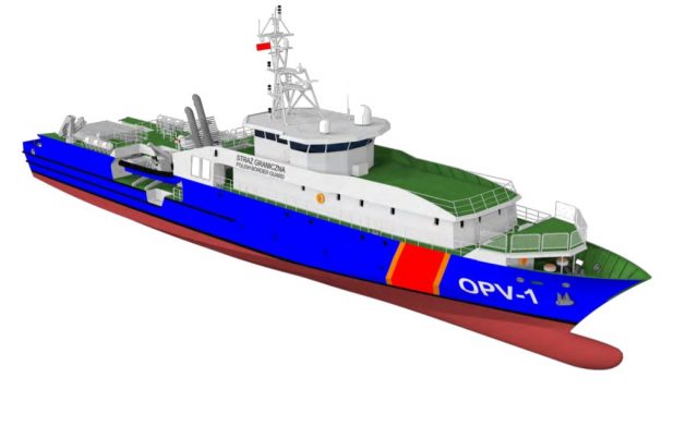 Polish Coast Guard offshore patrol vessel