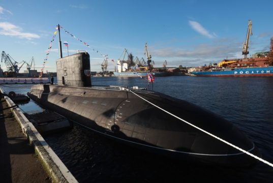 Russian Navy Improved Kilo-class submarine Volkhov