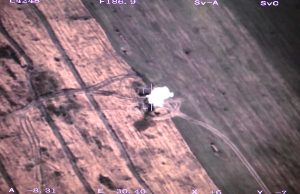 CH-92A UAS striking ground target