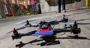 US Army autonomously recharging drones