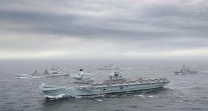 HMS Queen Elizabeth carrier strike group