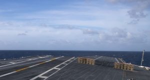 USS Gerald R. Ford (CVN 78) conducts special performance trials