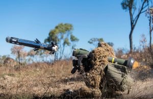 Australian Army soldiers with Javelin
