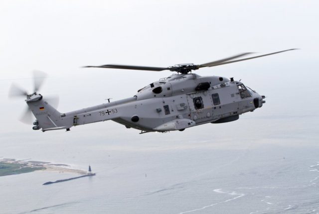 German navy Sea Lion NH90 helicopter