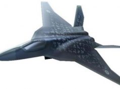 Artist's impression of the Japanese F-X fighter
