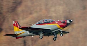 Spanish Air Force PC-21 turboprop trainer