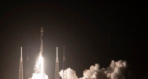 Falcon 9 with GPS III SV04