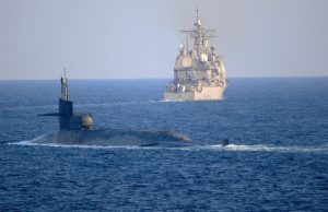 US Navy submarine operations in Persian Gulf