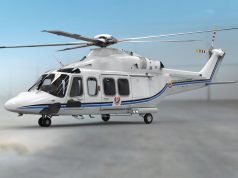 Colombian Air Force AW139 presidential helicopter