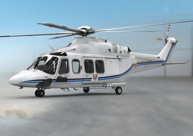 Colombian Air Force AW139 presidential helicopter