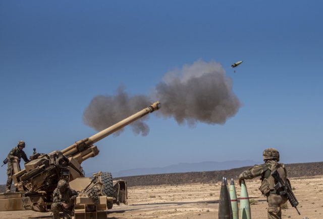 French-US live-fire drill in Djibouti