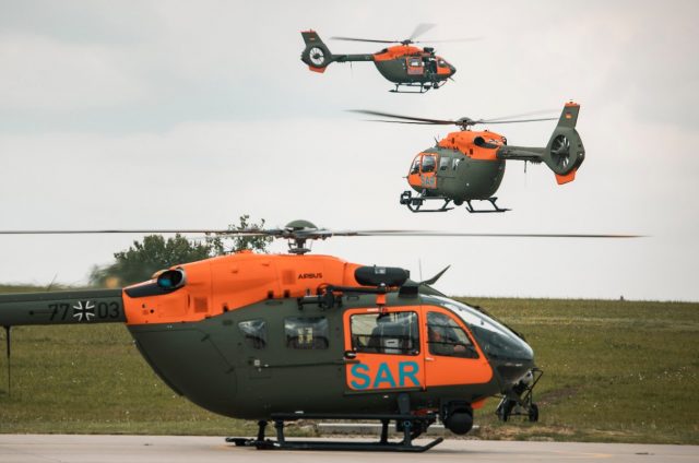 German Army H145 SAR helicopter