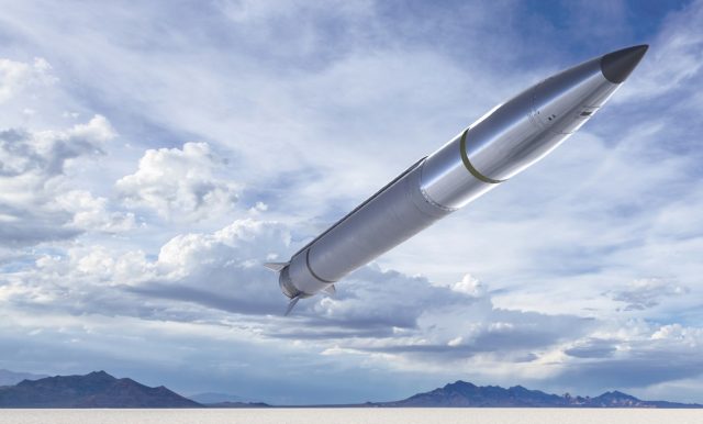ER GMLRS launch at White Sands Missile Range