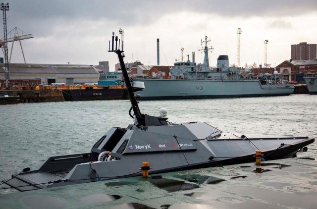 Royal Navy Madfox USV