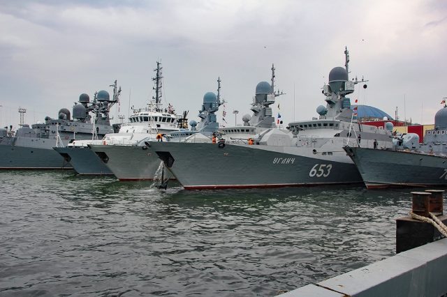 Russia's naval fleet in Black Sea