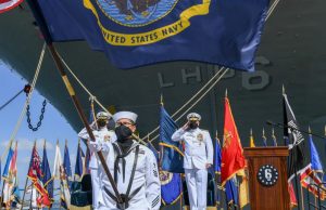 USS Bonhomme Richard (LHD 6) decommissioning ceremony