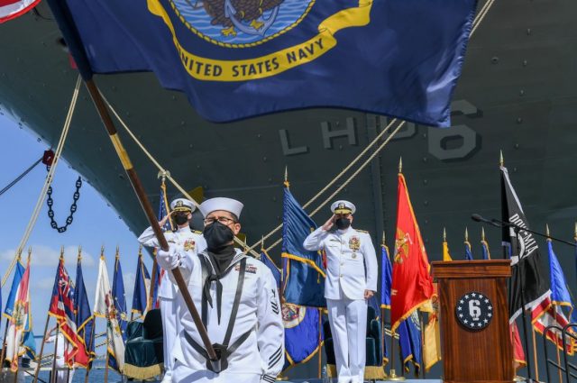 USS Bonhomme Richard (LHD 6) decommissioning ceremony