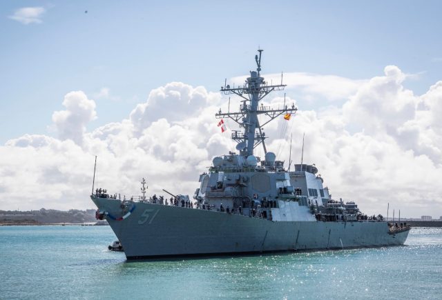 USS Arleigh Burke in Spain