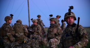 US soldiers in Bulgaria during exercise Swift Response