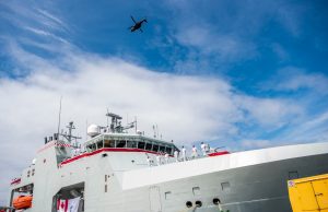 HMCS Harry de Wolf commissioning ceremony