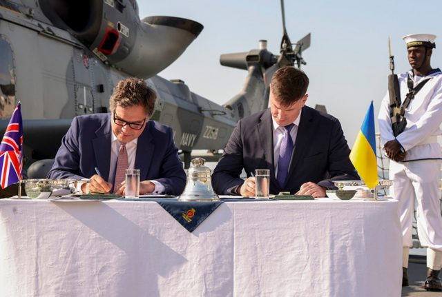 UK-Ukraine naval capabilities development agreement
