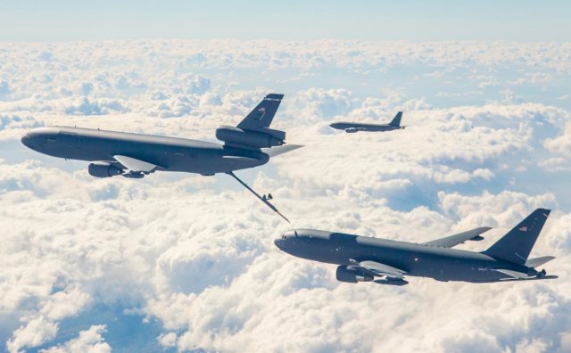 US Air Force refueling aircraft fleet