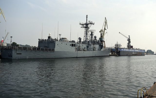PGZ Naval Shipyard) facilities in Gdynia