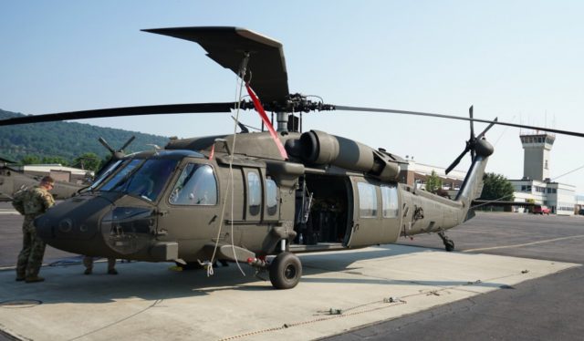 Uh-60V Black Hawk helicopter