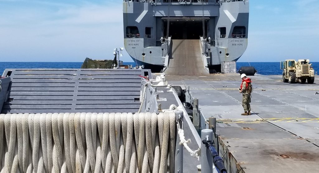 US Navy autonomous landing craft debuts on international Steadfast