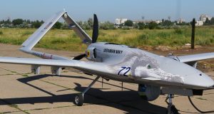 Ukrainian Navy Bayraktar TB2 armed UAV