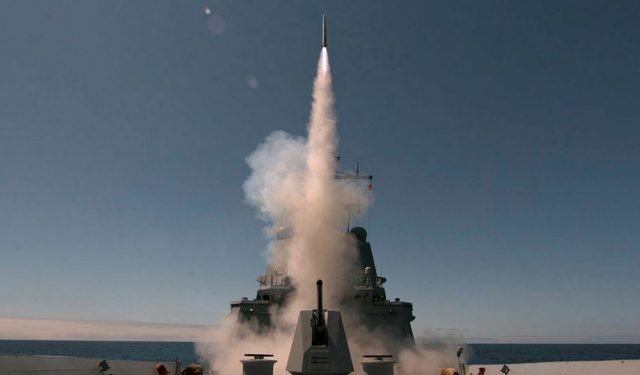 HMAS Sydney ESSM launch