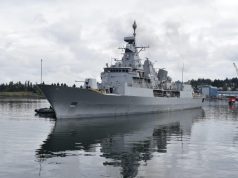 Royal New Zealand Navy frigate HMNZS Te Mana