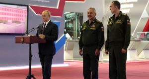 Russian keel-laying ceremony