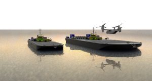 autonomous barges for aircraft refueling Pentagon
