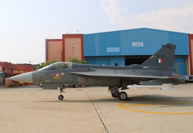 India Tejas combat aircraft
