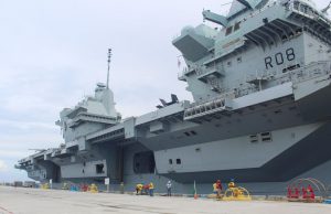 HMS Queen Elizabeth in Guam