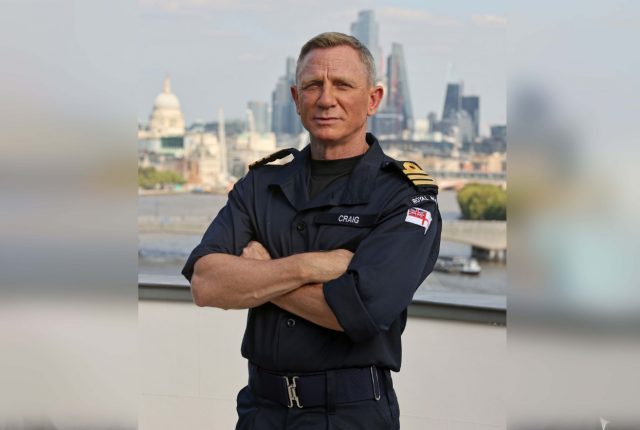 James Bond star Daniel Craig becomes honorary Royal Navy commander