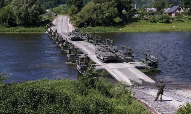 M3 amphibious bridge for ROK Army