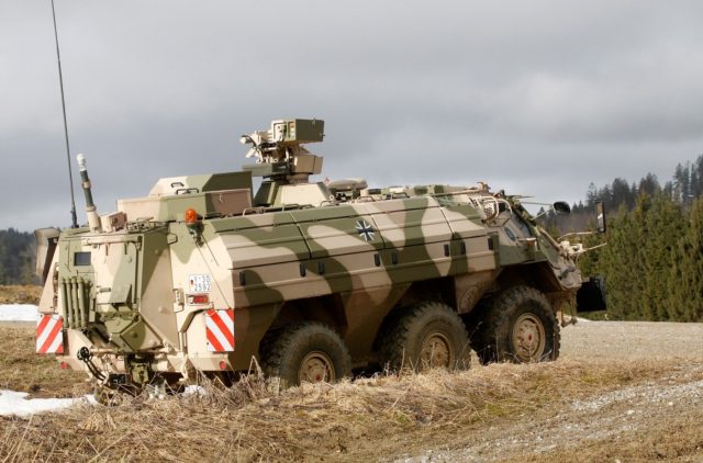 German Army Fuchs CBRN vehicle