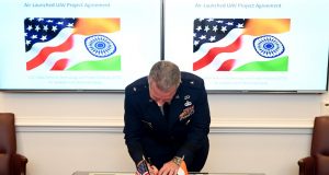 India US air-launched UAV project