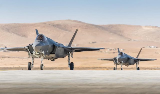 Total number of F-35 fighters delivered to Israel