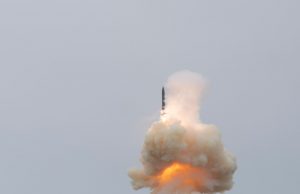 Ground-Based Midcourse Defense (GMD) Ground Based Interceptor (GBI) three stage booster test