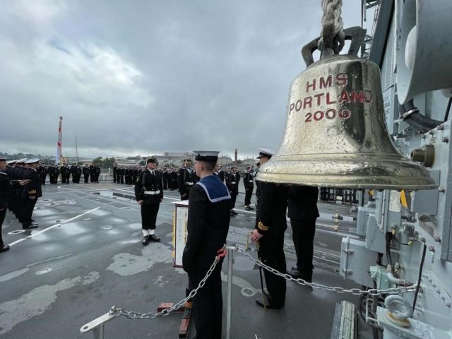 HMS Portland returns to service after LIFEX