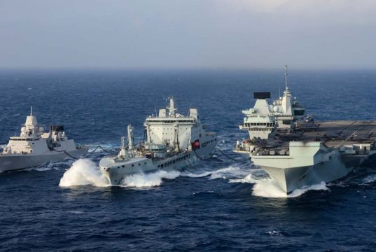Fleet Solid Support ships will supply the UK carrier strike group