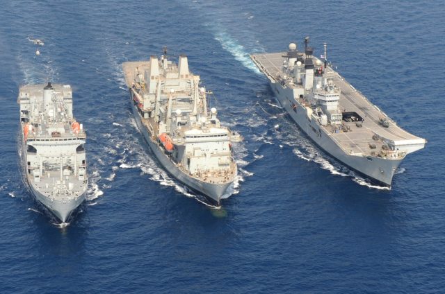 RFA solid support ships