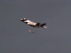 F-35A releasing a mock B61-12 nuclear bomb