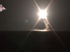 Severodvinsk launching Zircon missile