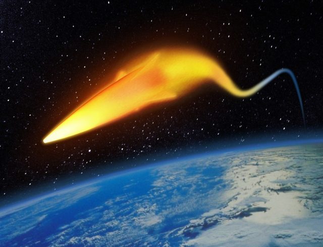 Lockheed Martin hypersonic weapon illustration