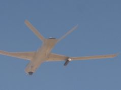 MQ-20 Avengers fly autonomously in tandem