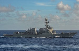 USS Ralph Johnson joined US 7th Fleet in October 2021.